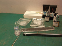 Hometics nail kit wit with minni sun light