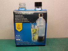 SodaStream Carbonating Bottle, 1 liter, Black (Pack of 2) missing 1 lid
