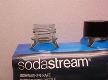 SodaStream Carbonating Bottle, 1 liter, Black (Pack of 2) missing 1 lid