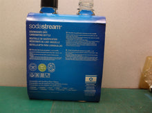 SodaStream Carbonating Bottle, 1 liter, Black (Pack of 2) missing 1 lid