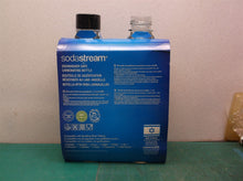 SodaStream Carbonating Bottle, 1 liter, Black (Pack of 2) missing 1 lid