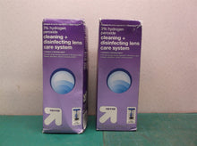 lot of 2 Up&Up Cleaning + Disinfecting Lens Care System exp 02 2024