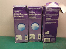 lot of 3 Up&Up Cleaning + Disinfecting Lens Care System exp 06 2024