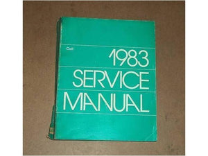 1983 Dodge Plymouth Colt Dealer Service Manual OEM