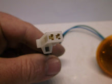 2"-50mm Marker Turn Signal Light Amber CSW Twist Scooter