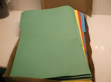 718103033435 Staples 3 Tab Legal Assorted Color 100% Recycled File Folders 50 Ct