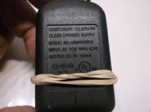 Component Telephone Power Supply AC Adapter U090015D12 9VDC 150mA