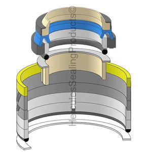 309-78600001 Bucket Cylinder Seal Kit Fits Kato HD800 HD880