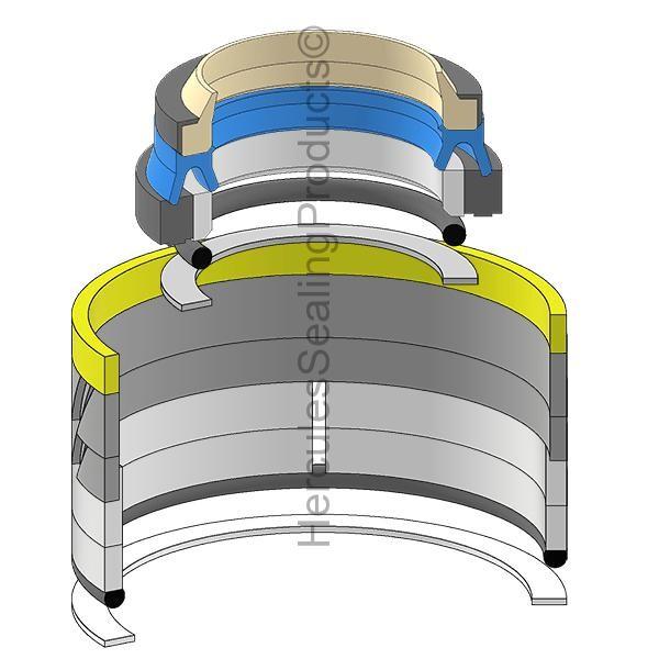 309-96000002 Boom Cylinder Seal Kit Fits Kato HD770SEII HD770SE-II