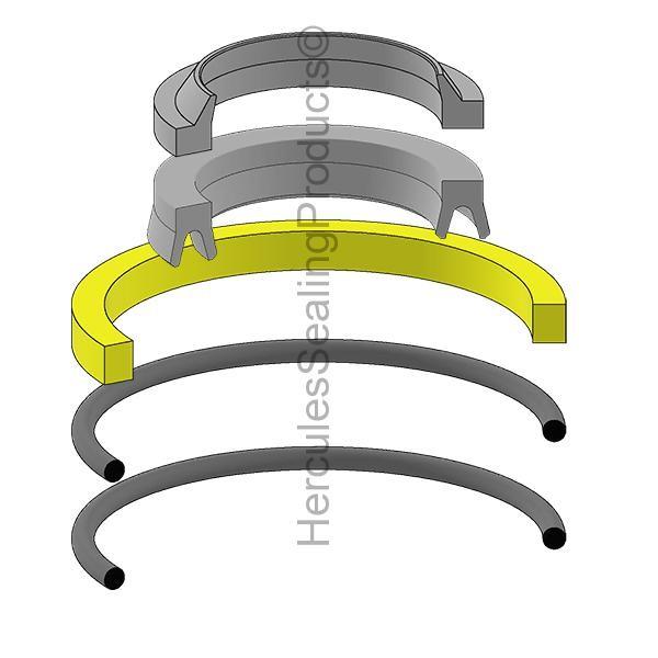 1811309 Hydraulic Cylinder Seal Kit Fits Clark Lift Truck