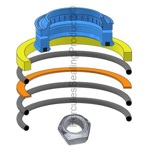 7135555 Tilt Cylinder Seal Kit Fits Bobcat S130