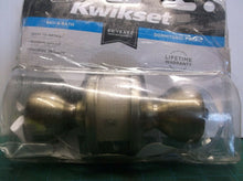 Kwikset Bed & Bath Door Knob Antique Brass