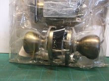 Kwikset Bed & Bath Door Knob Antique Brass