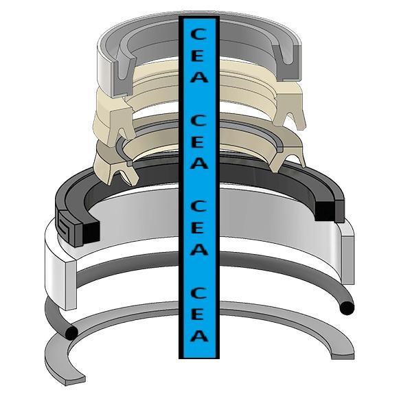 87644127 Boom Cylinder Seal Kit Fits New Holland L170