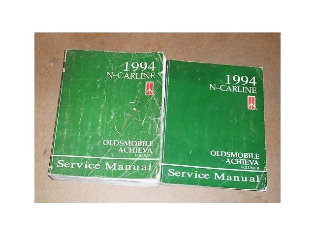 1994 Olds Achieva Dealer Service Manual OEM