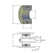 85800983 Unitized Piston Fits JD/NH UPA-STL/PA-115mm 455C 555C 575D 655C LB75