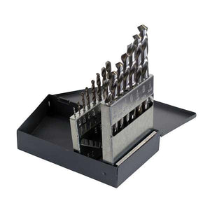 HCT-DRL-SET-0012 DRL-SET-HSS 15pc 1/16-1/2 118? Gen Purpose Bright Jobber Metal Case
