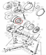 403496 Oil Seal (Cable Drum Inner) Fits Cargo 28 Gearmatic 19