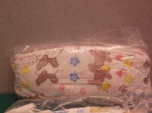 lot of 20 baby print masks