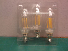 40-Watt Equivalent B11 Dimmable E12 Candelabra Fine Bendy Filament LED Vintage E