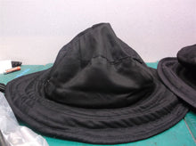 Lot of 2 black sun shade hats