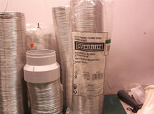2 fittings & 2 clamps & a lot of 4" dryer duct