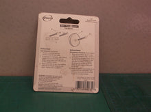DANCO Tub Overflow Plate, Single-hole, Brushed Nickel