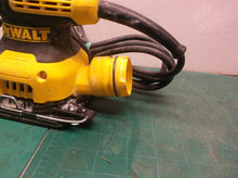 DEWALT DWE6411 PALM SANDER 1/4 SHEET 2.3 AMP CORDED no dust bag