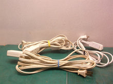 lot of 3 extension cords white