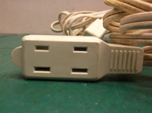 lot of 3 extension cords white