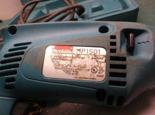 Makita HP1501 Hammer Drill Teal Corded Electric 1/2" Bit 115V With Case & drill