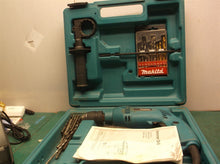 Makita HP1501 Hammer Drill Teal Corded Electric 1/2" Bit 115V With Case & drill