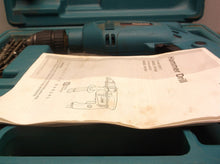 Makita HP1501 Hammer Drill Teal Corded Electric 1/2" Bit 115V With Case & drill