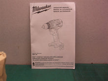 Milwaukee-2801-20 M18 Compact Brushless 1/2 in. Drill Manual only