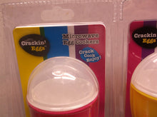 CRACKIN EGGS MICROWAVE EGG COOKERS BPA FREE FOOD BREAKFAST EASY lot of 4 of each