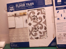 Massimo 12 in. W x 12 in. L Grey Peel & Stick Vinyl Tile lot of 2