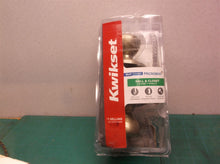 Kwikset 92001-512, Hall & Closet Door Knob with Microban, Antique Brass, FS