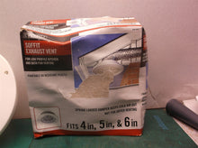 Everbilt- 4 in. to 6 in. Soffit Exhaust Vent, White Torn Box