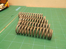 (5) Ajax Springs 59 Galvanized Hard Drawn Compression Spring od 1.000" length 3.
