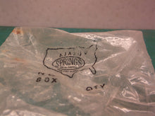 (3) Ajax Springs 80X Galvanized Hard Drawn Compression Spring od 0.500" length 1