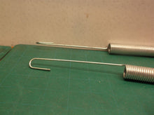 (2) Ajax Springs 63 Oil Tempered Extension Spring od 0.750" length 10.250" 0.091