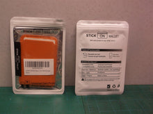 Cheap Sunday Detachable stick on wallet orange lot of 2