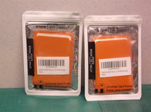 Cheap Sunday Detachable stick on wallet orange lot of 2
