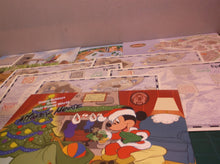 Disney world collector pin maps lot of 9