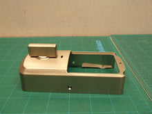 inner housing off a Kwikset Aura Satin Nickel Electronic Bluetooth Keypad Smart