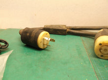 Vintage 3 Plug 20 A 125 V 12/3 P-123-MSHA Y- Cable 22"