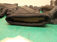 2 pair black women's gloves