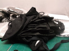 Huge lot of assorted black face masks