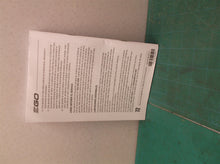 manual only for a EGO LB6500 LB6500 fc Blower