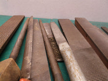Vintage Superior Blue Grass and other Rasp File Lot